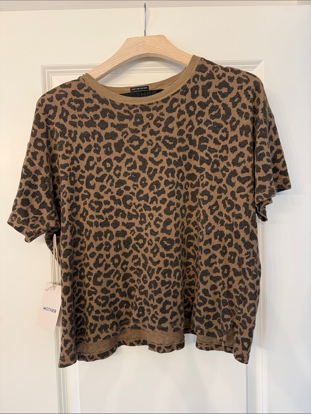 MOTHER Short Sleeve Boxy Ringer